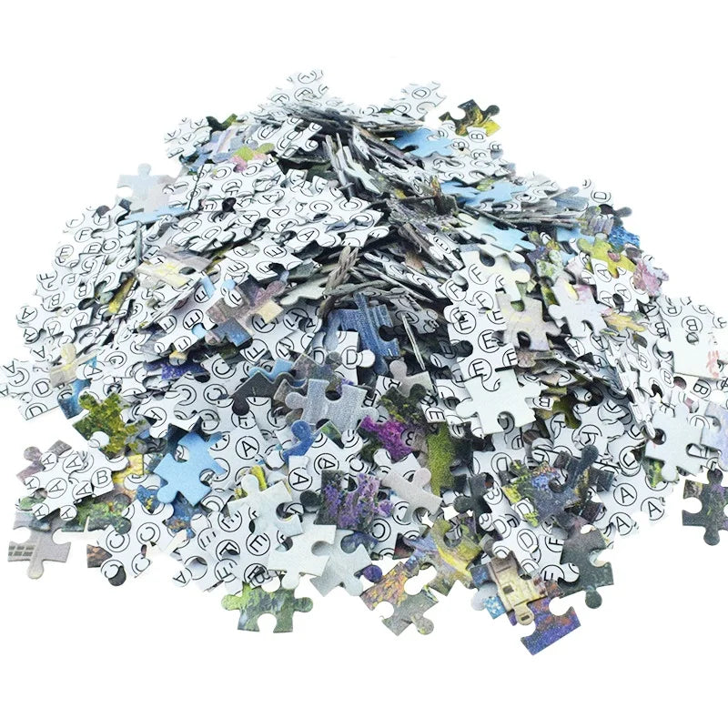 1000 Pieces DIY Jigsaw Puzzle Adult Puzzles Children Educational Toys Decoration 1021