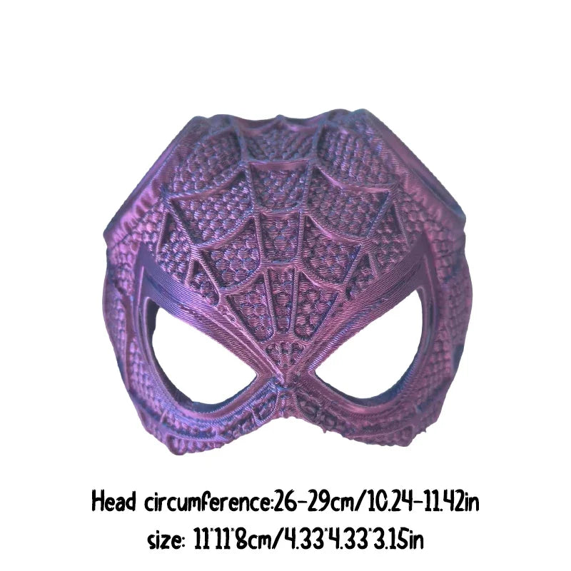 New 3D Printing Cat Bat Mask Halloween Accessories Cosplay Costume Accessory Spider Web Cat Mask Headset Pet Decor Props Mask