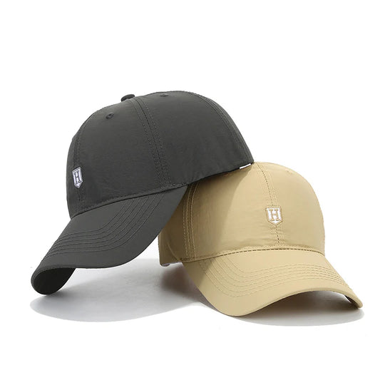 Summer Men Women Quick Dry Hat Golf Driving Cycling Letter Embroidery Baseball Caps Outdoor Sports Camping Breathable Sunhat