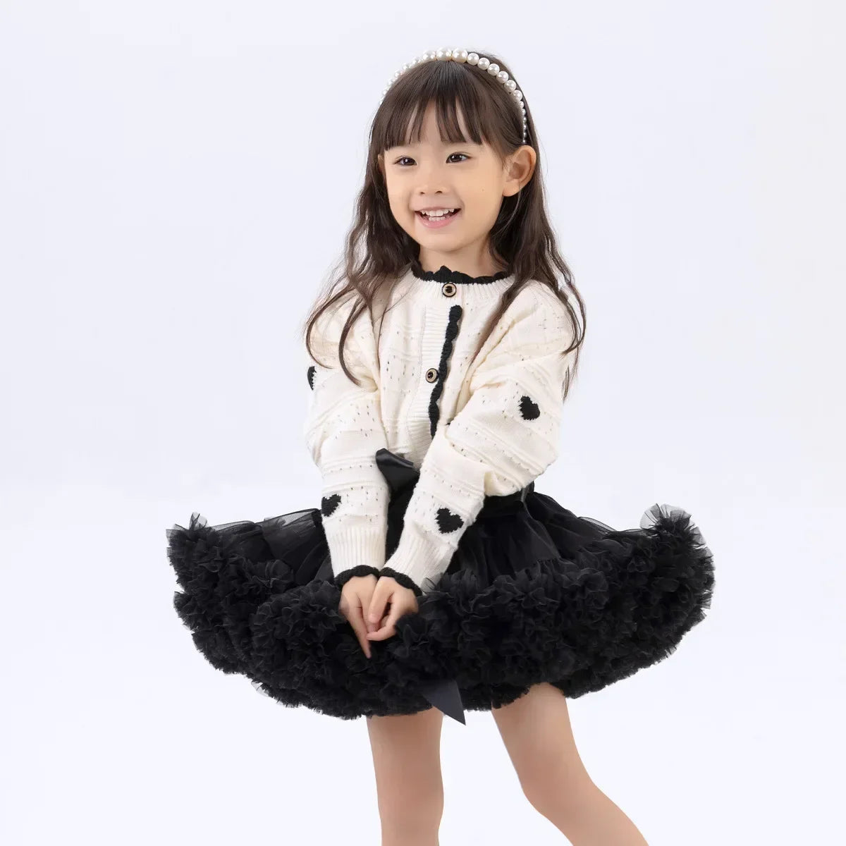 New Tutu Skirt Baby Girl Skirts Princess Mini Pettiskirt Party Dance Rainbow Tulle Skirts Girls Clothes Children Clothing