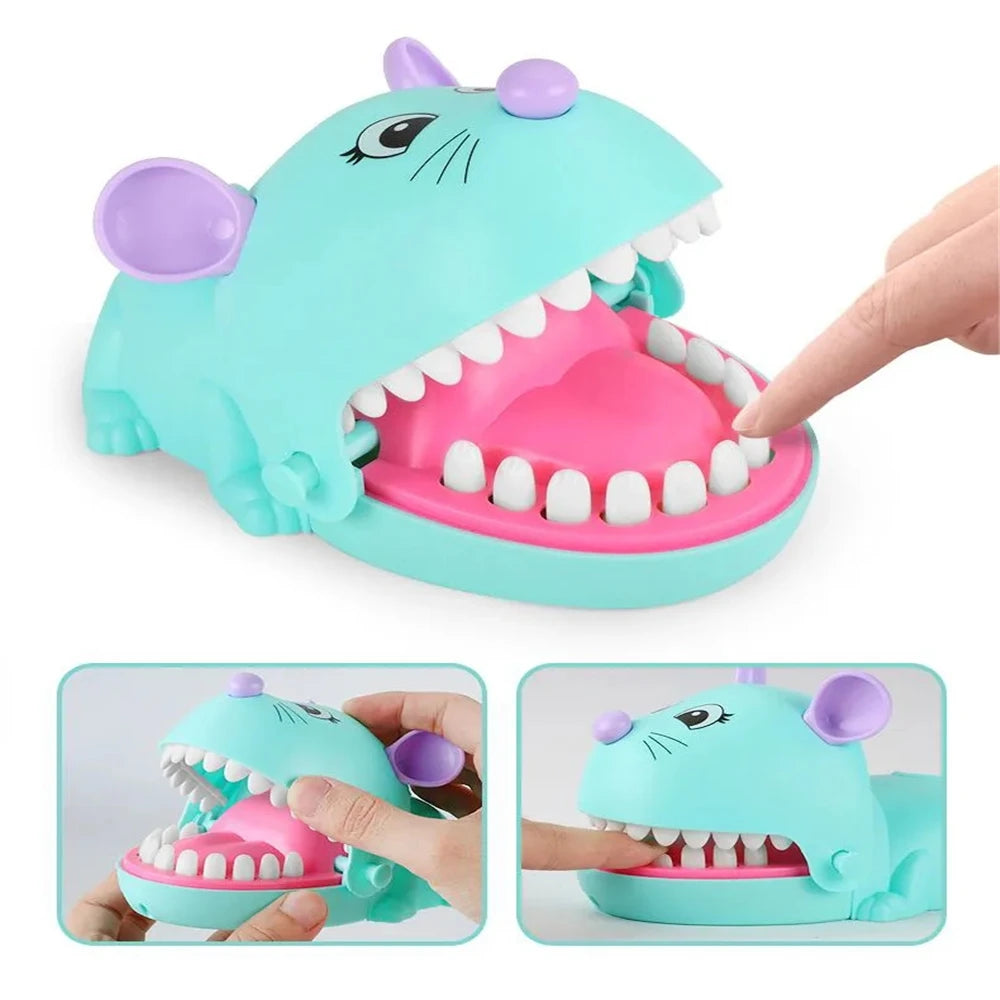 Krokodilzähne-Spielzeug, Alligator, der in den Finger beißt, Zahnarztspiele, Witze, Glücksspiel, Streiche, Kinderspielzeug, Familienspiele, lustige Feiertagsparty