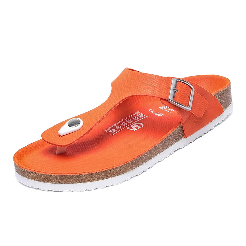 Mens Flip Flops Microfiber Leather Slippers Clogs Chanclas Hombre Chinelo Masculino Claquette Homme Summer Casual Shoes Big Size