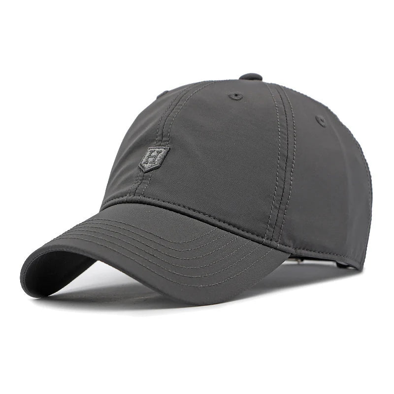 Summer Men Women Quick Dry Hat Golf Driving Cycling Letter Embroidery Baseball Caps Outdoor Sports Camping Breathable Sunhat