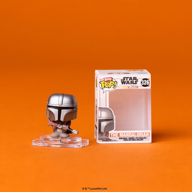 Funko Bitty Pop The Mandalorian Star Wars Mystery Blind Bags Spielzeug Minifiguren Puppenspielzeug Sammeln Ornamente Kindergeschenke