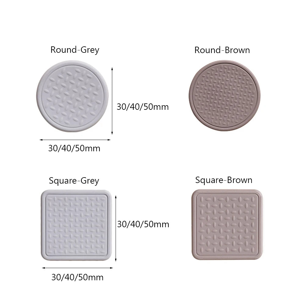 8PCS Stumm Selbst-Adhesive Silikon Sofa Stuhl Füße Abdeckung Möbel Bein Pad Boden Schutz