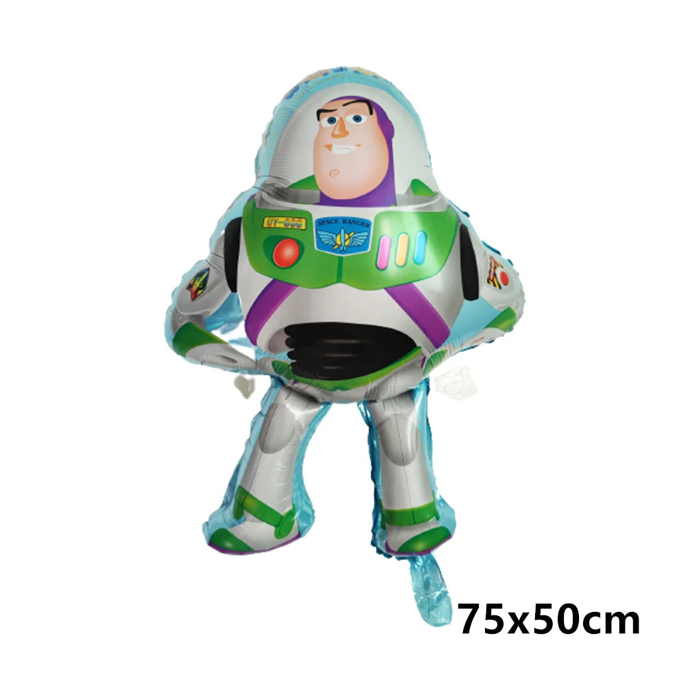Disney Buzz Lightyear Foil Balloon Set Toy Story Happy Birthday Party Supplies Baby Shower Kids Game Party Decoration Globes