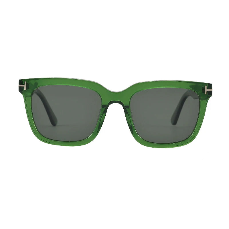 Tom Sunglasses Ft0646 Square Large Frame Acetate Sunglasses Anti-Uv Sun Protection Fashion High-End Polarized Men's and Women's Glasses