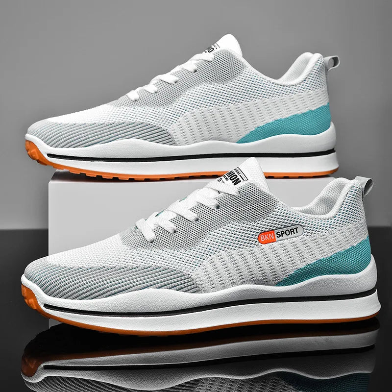2023 Casual Shoes Light Sneaker White Large Size Outdoor Breathable Mesh Fashion Sports Black Popular Style Running Man Shoe