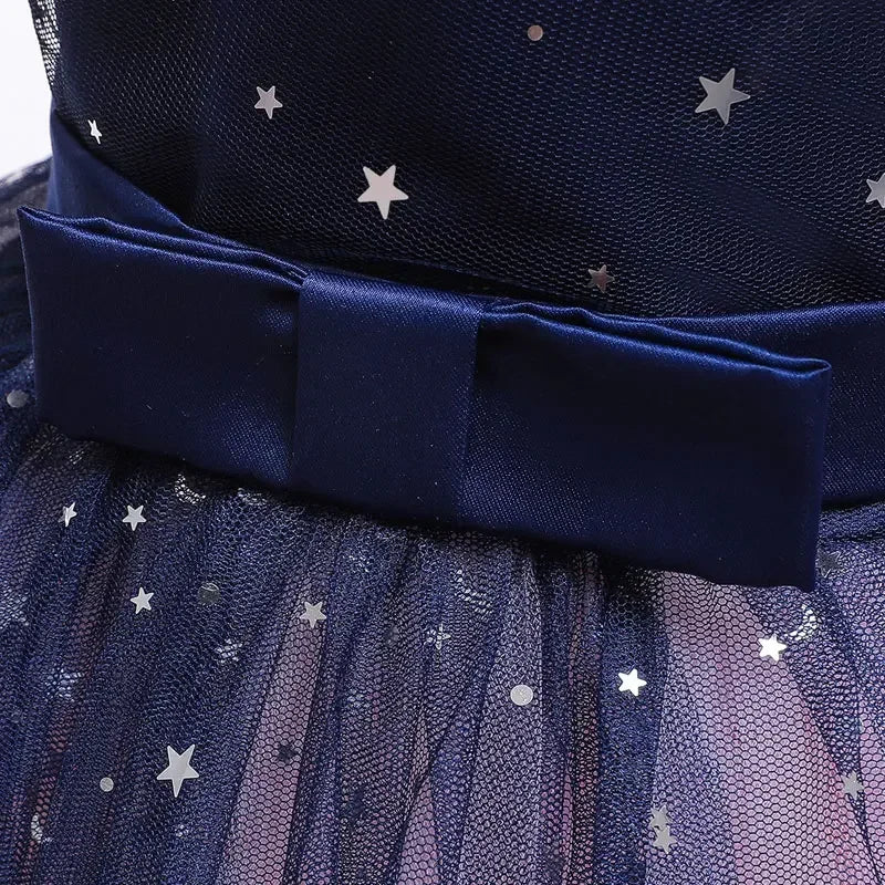 Summer Kids Dresses for Girls Toddler Girl Clothes Fashion Children's Princess Dress Sequined Girl Party Dresses 2-10 Years