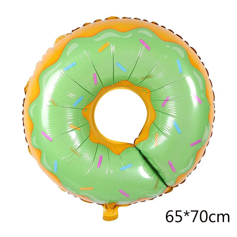 Cartoon Boba Milk Tea Popcorn Balloon Children Girls Boys Movie Night Tea Party Decoration Supplies Kids Favor Gifts