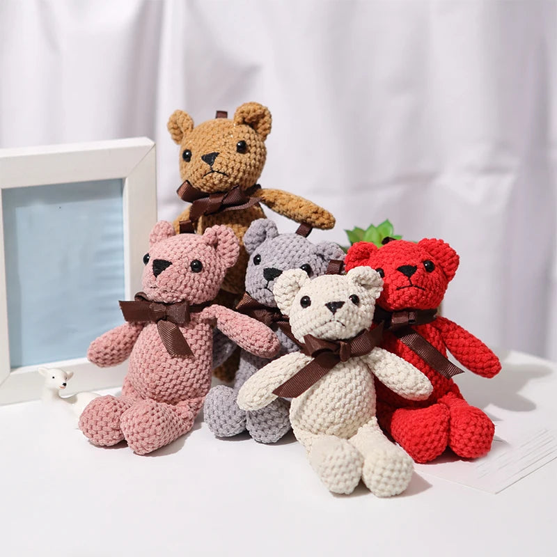 Neu Kinder Plüsch Tiere Spielzeug Nette Bär Gefüllte Taschen Schlüsselanhänger Puppen Geschenke Geburtstag Hochzeit Party Decor Kinder Baby Bär Zeug
