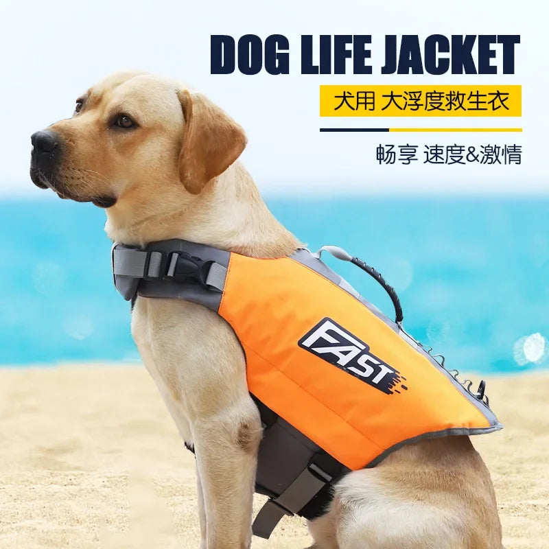 Summer Pet Dog Lifejacket Dog Swimwear Dog Outdoor Equipment Tank Top Training Jacket