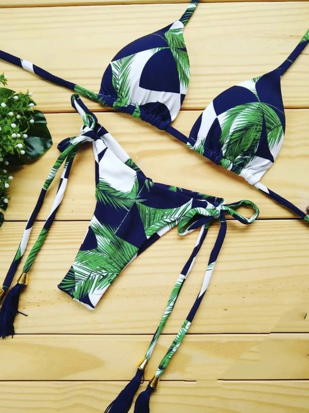 Bandage Bikinis 2022 Mujer Brazilian Bikini Set Swimsuit Women Swimming Suit Butterfly Print Swimwear Female Bathing Suit New