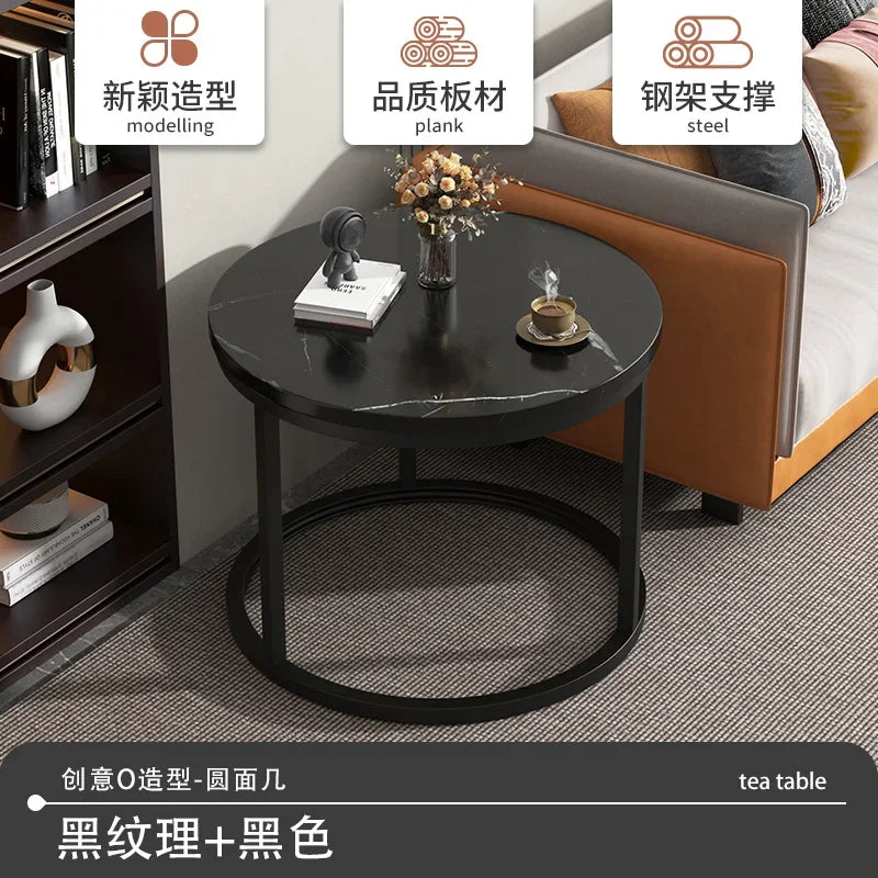 Living Room Mobile Sofa Tables Study Bistro Game Standing Center Table Luxury Vintage Mesa Auxiliar Salon Entrance Furnitures