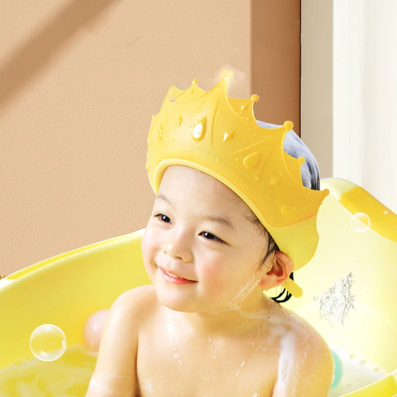 Baby-Shampoo-Produkte Gehörschutz Silikon-Shampoo-Kappen Baby- und Kinderbadeprodukte Badezimmerspielzeug Badekappen