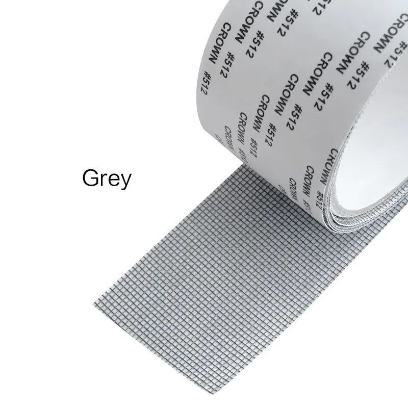 Anti-mosquito Mesh Sticky Wires Patch Repair Tape Summer Screen Window Door Mosquito Netting Patch Repair Broken Holes