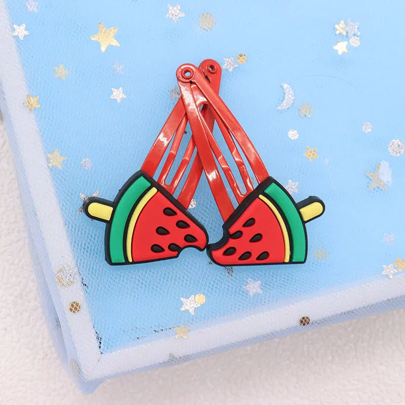 2Pcs Cute Animal Cat Hair Accessories Children Rubber Bands Scrunchies Elastic Hair Bands Girls Headband Decorations Ties Gum
