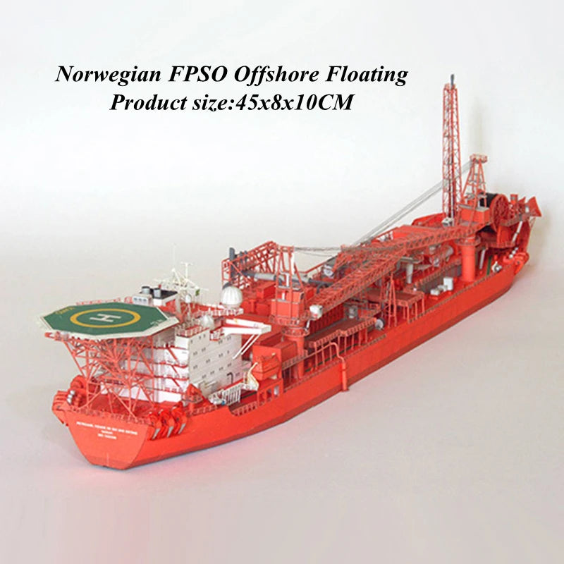 3D Paper Craft Russian Destroyer Admiral Levchenko Anti-submarine Ship Puzzel Harlem Dreadnought-class Desk Home Decoration