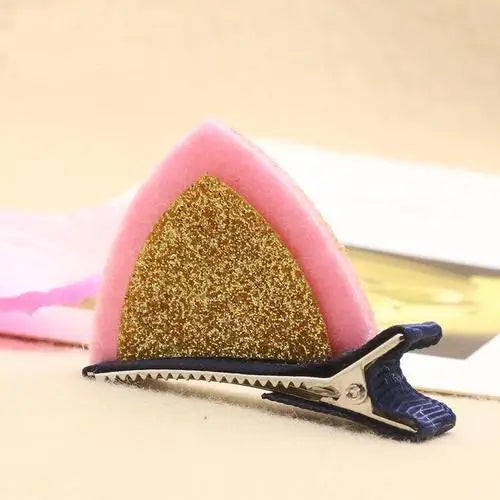 1pc/Set Cute Hair Clips For Girls Hairpins Barrettes Cartoon Hair Ornament Headbands Cat Ear BB Hairgrips Kids Hair Accessories