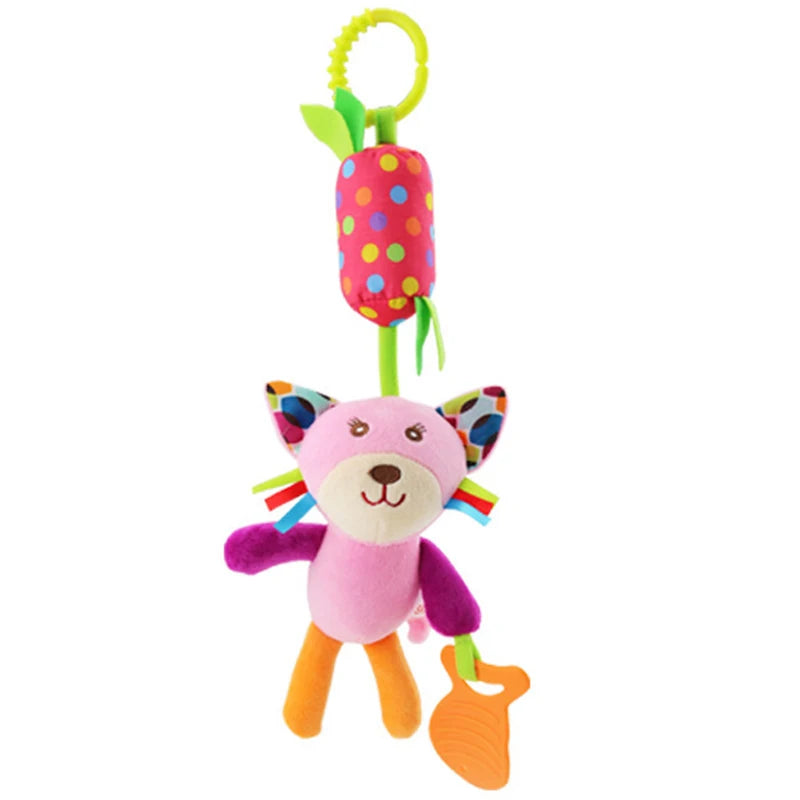 Babybett Hängende Rasseln Spielzeug Autositz Spielzeug Weiche Mobiles Kinderwagen Kinderbett Kinderbett Spiralspielzeug Kinderwagen Hängende Puppen für Babys Neugeborenes Geschenk