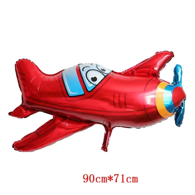 Flugzeug Folienballons Flugzeug Globos Flugzeuge Ballon Kampfflugzeuge Aufblasbare Spielzeuge Geburtstagsfeier Kindergeschenke Babyparty