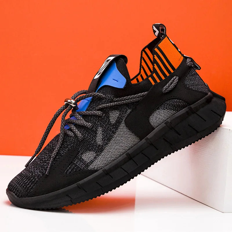 2023 Casual Shoes Light Sneaker White Large Size Outdoor Breathable Mesh Fashion Sports Black Popular Style Running Man Shoe
