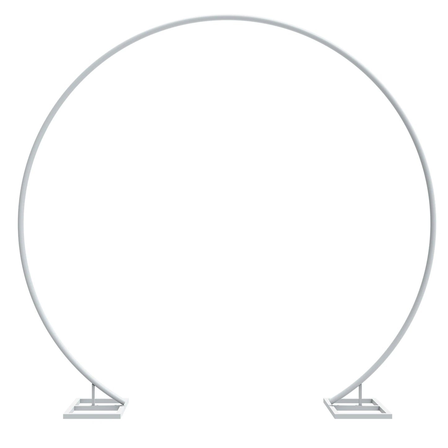 Large Round Arch Backdrop Stand Metal Wrought Iron Circle Wedding Arch Background Decorative Frame Balloon Flower Arch Metal