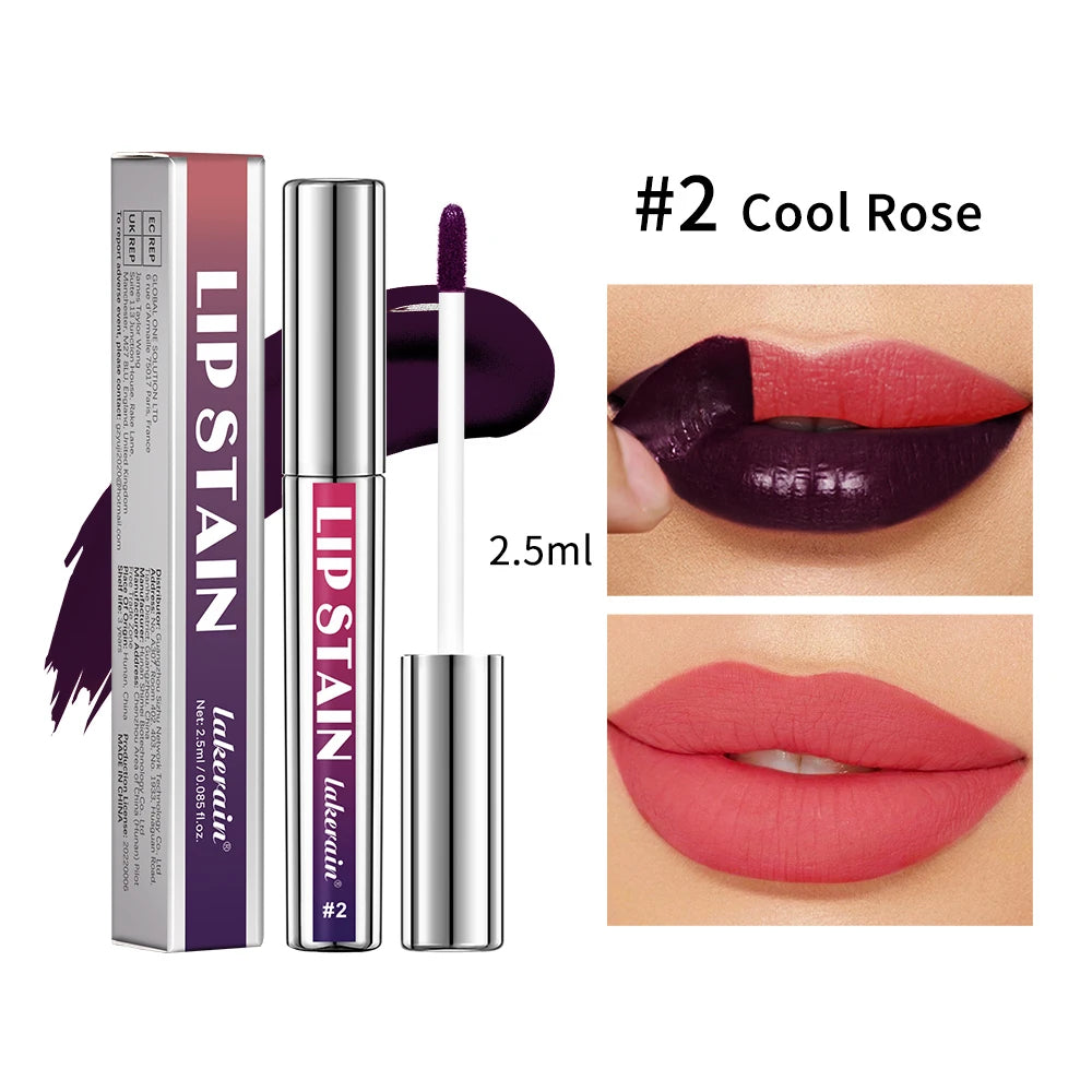 Long Lasting Lip Inks Korean Matte Lip Tint Peel Off Matte Tick for Lips Stick Liquid Lipstick Waterproof Makeup