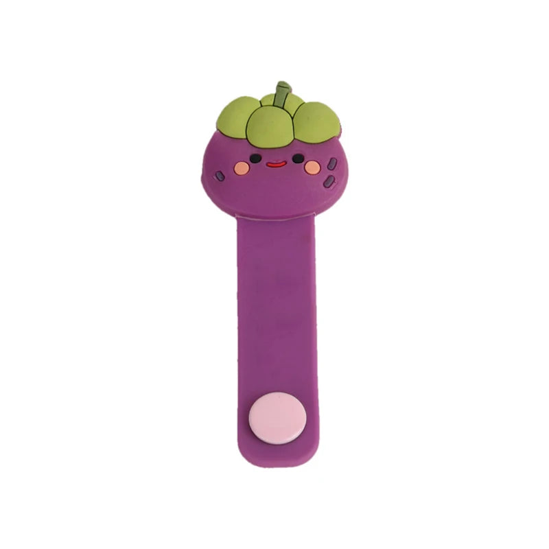 Cable Organizers Reusable Silicone Cable Ties Cord Organizer Keeper Holder Fastening Straps Headphones PC Wire Wrap Management