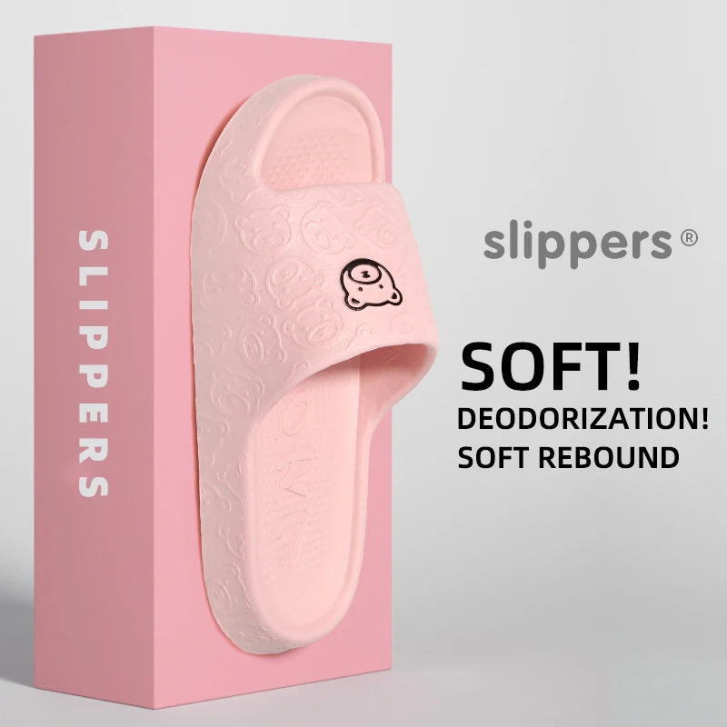 Non-slip Slippers Female Outer Wear 2024 New Bathroom Bathroom Indoor Home Sandals Female Summer Eva women shoes