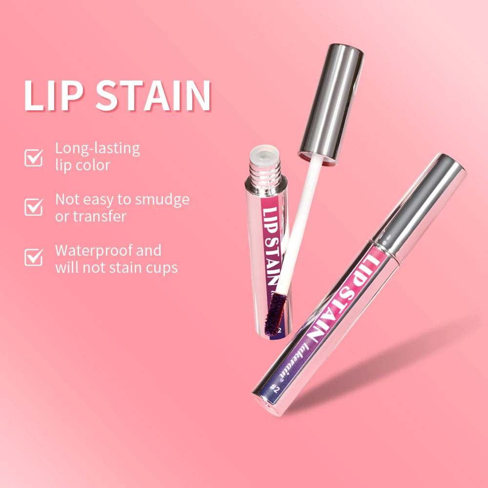 Long Lasting Lip Inks Korean Matte Lip Tint Peel Off Matte Tick for Lips Stick Liquid Lipstick Waterproof Makeup