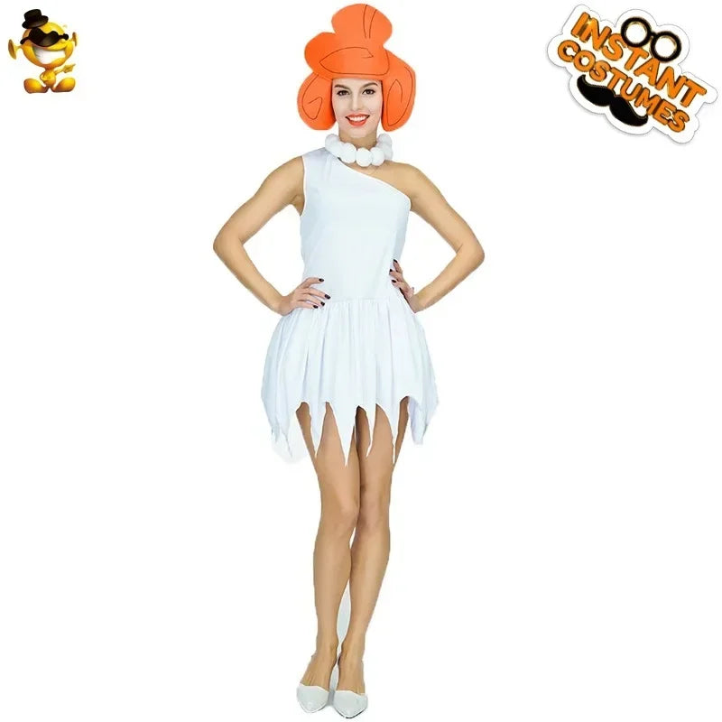 Halloween os primitif, costume de fête de spectacle primitif, costume de spectacle sur scène sauvage pour adultes et enfants