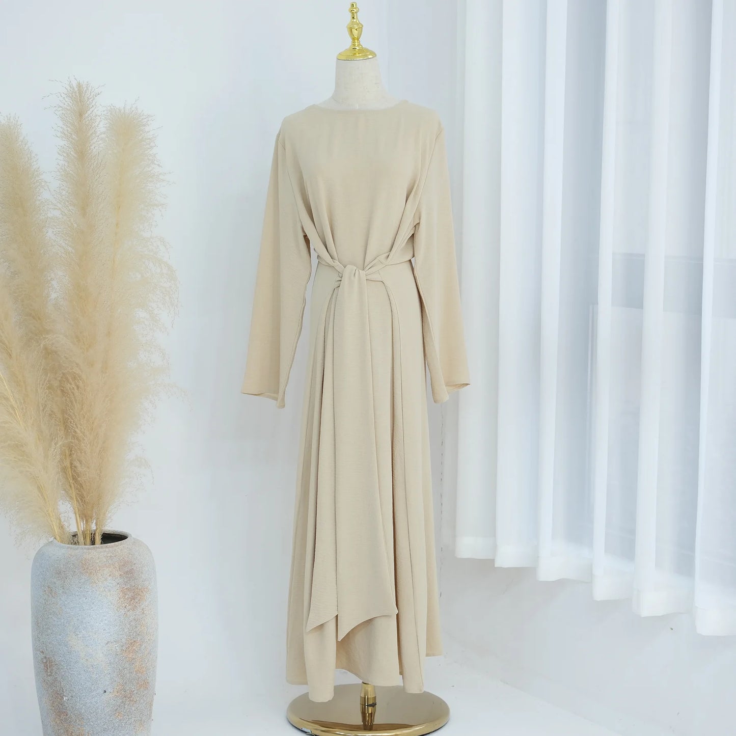 Turkey Arabic Muslim Women Abayas Long Maxi Dress Dubai Saudi Kaftan Islam Party Gown Ramadan Kaftan Modest Caftan Robe Vestidos