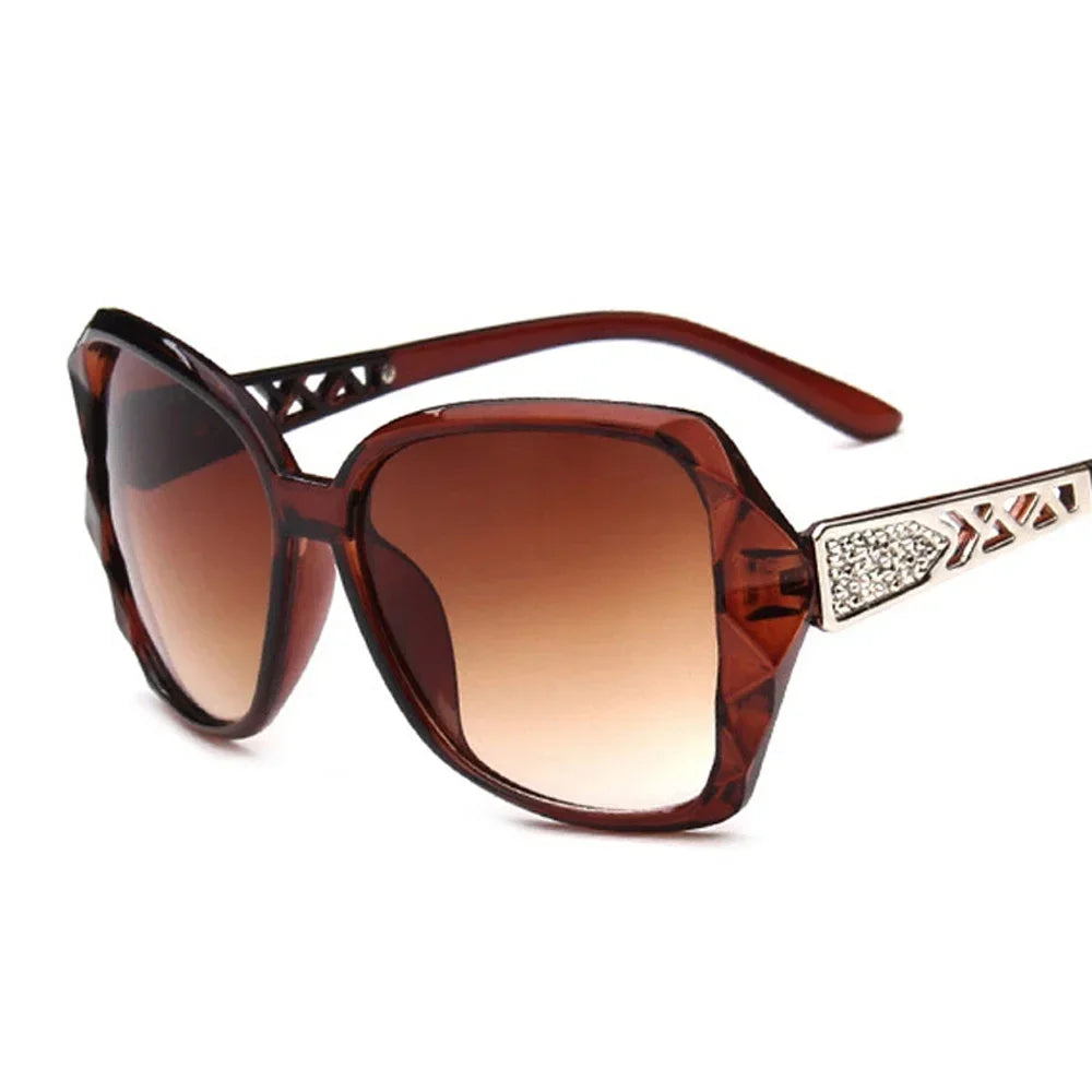 Fashion Square Sunglasses Women Big Purple Sun Glasses Female Mirror Shades Ladies