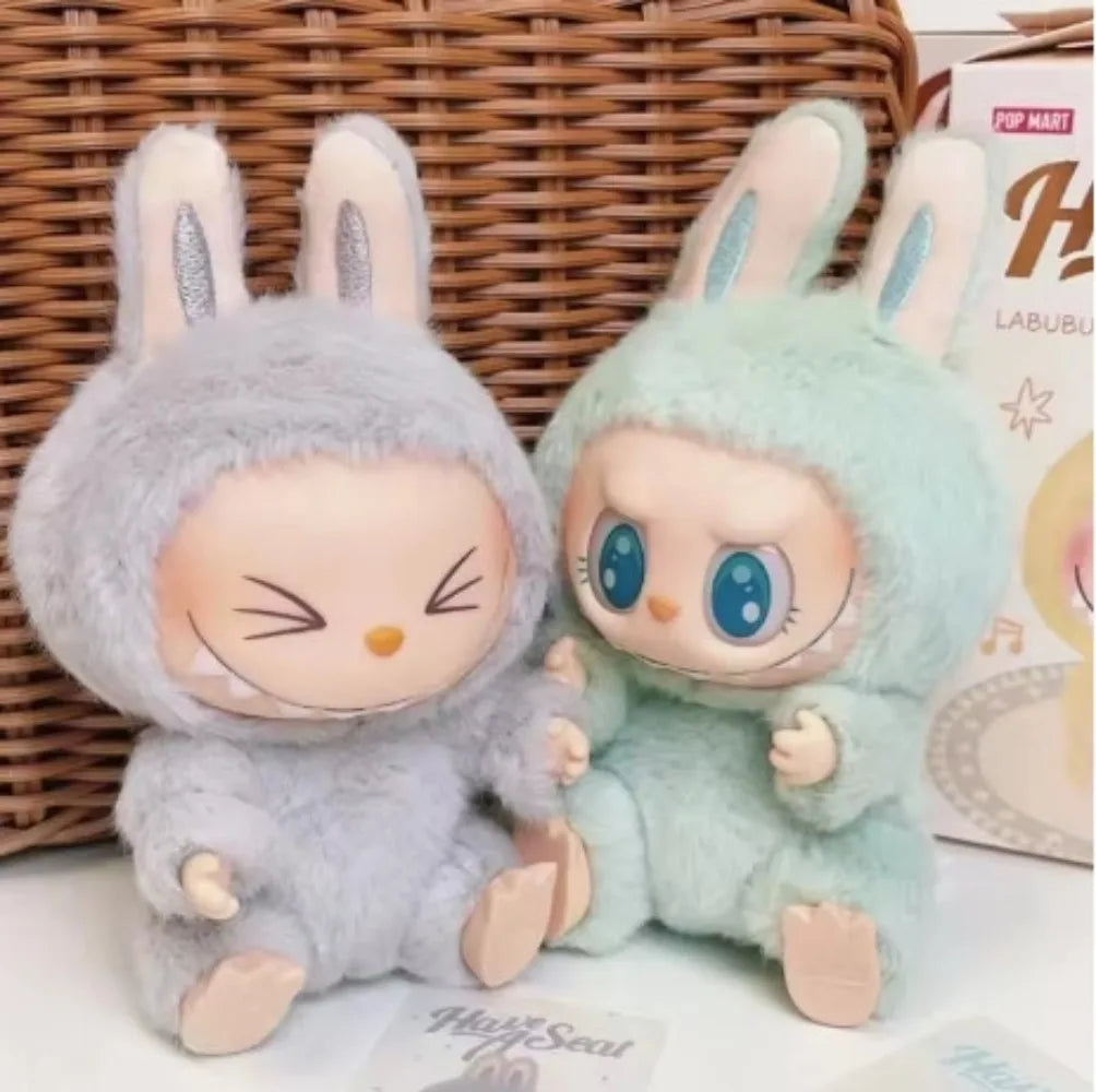 Labubu The Monster Have a Seat Original Replica Secret Edition Box Toy Vinyl Plush Doll Kawai Figurine Bag Charm Bag Pendant