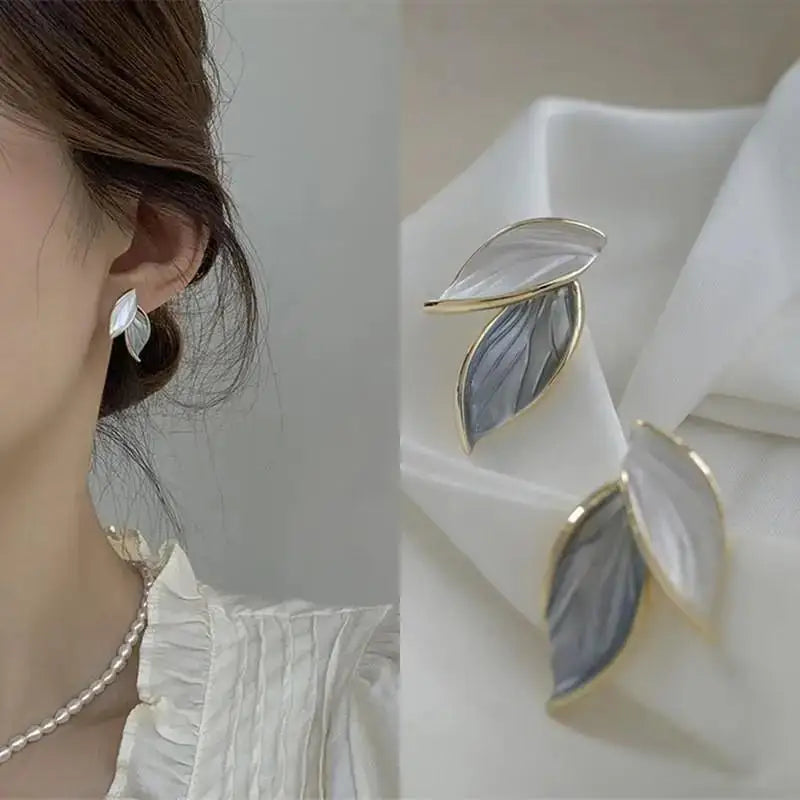 925 Silver Needle Korean Fashion Pearl Tassel Earrings For Women Jewelry Trending New Luxury Women's Zircon Pearl Earrings