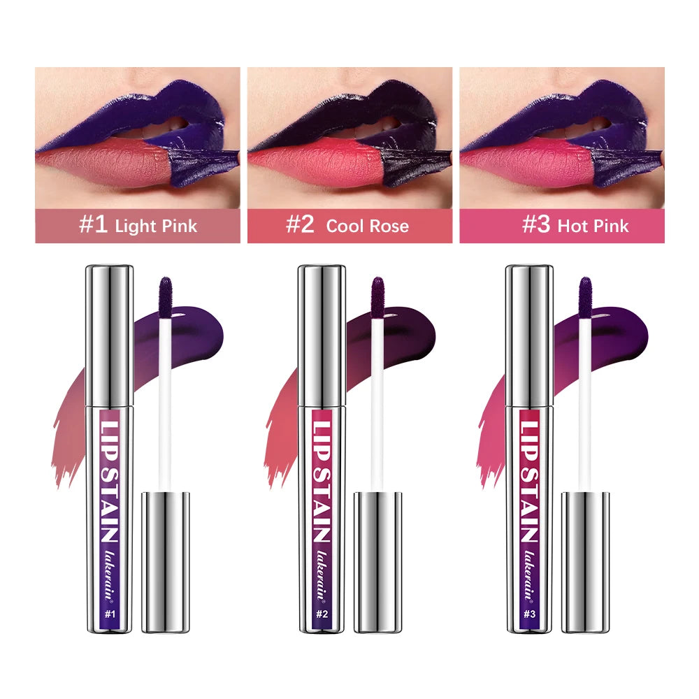 Long Lasting Lip Inks Korean Matte Lip Tint Peel Off Matte Tick for Lips Stick Liquid Lipstick Waterproof Makeup