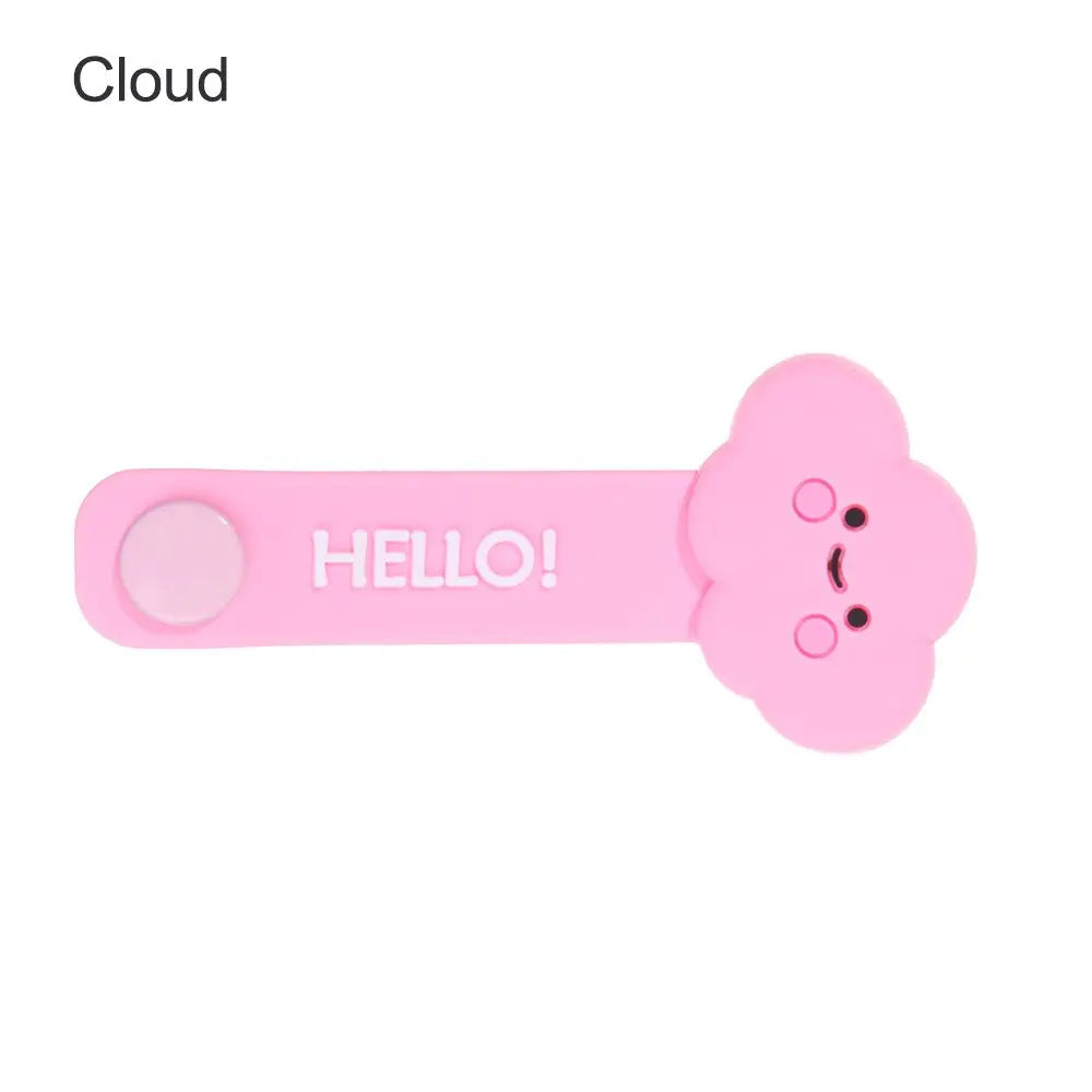 1PC Hot Headset Silicone Multifunction Data Line Storage Winder Cable Protector Cute Cartoon Cord Protector
