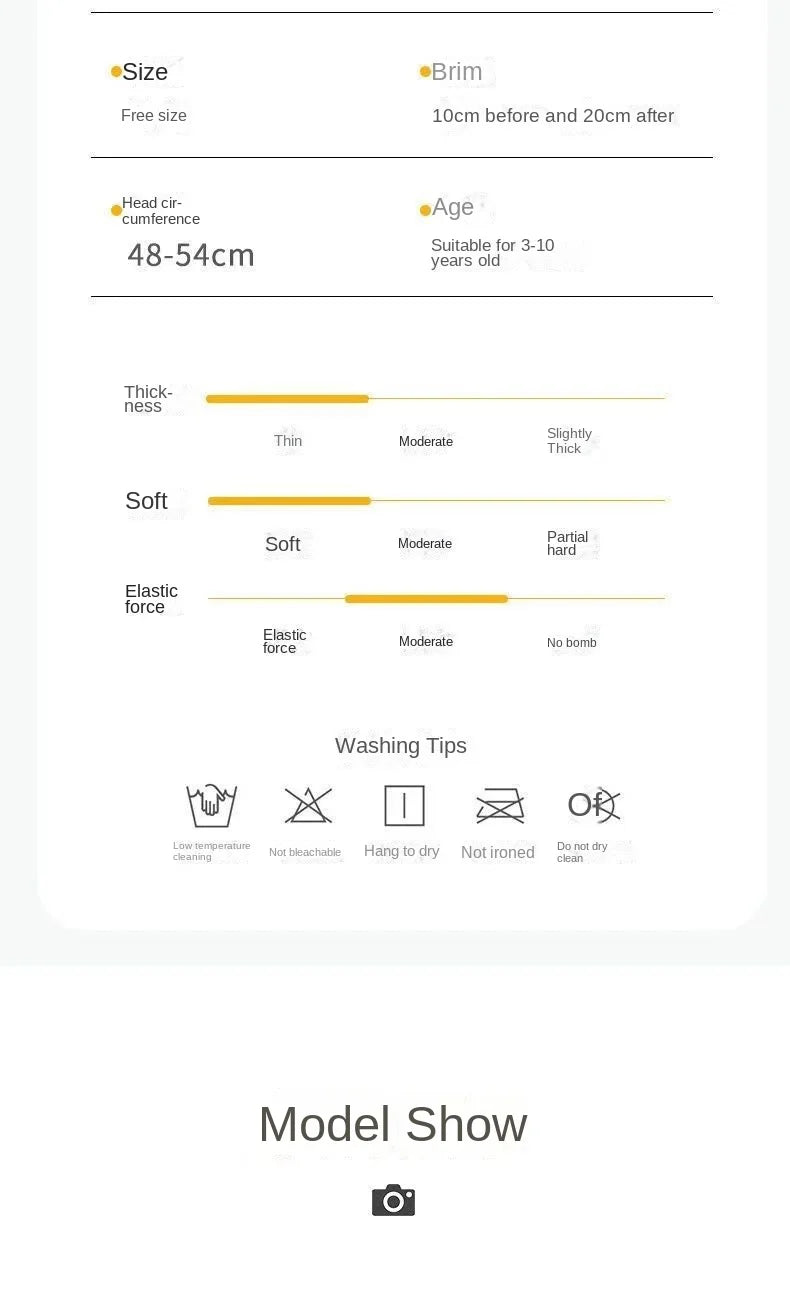 Kid Hat Summer Cap UV Protection Hats Beach Hats Large Brim Fisherman Hats