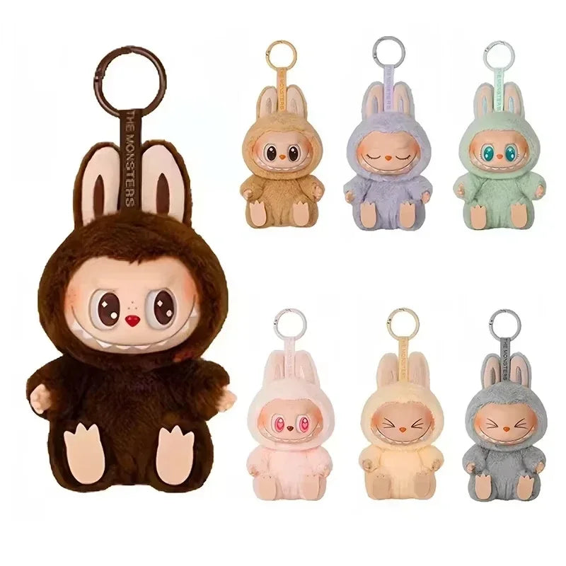 Labubu The Monster Have a Seat Original Replica Secret Edition Box Toy Vinyl Plush Doll Kawai Figurine Bag Charm Bag Pendant