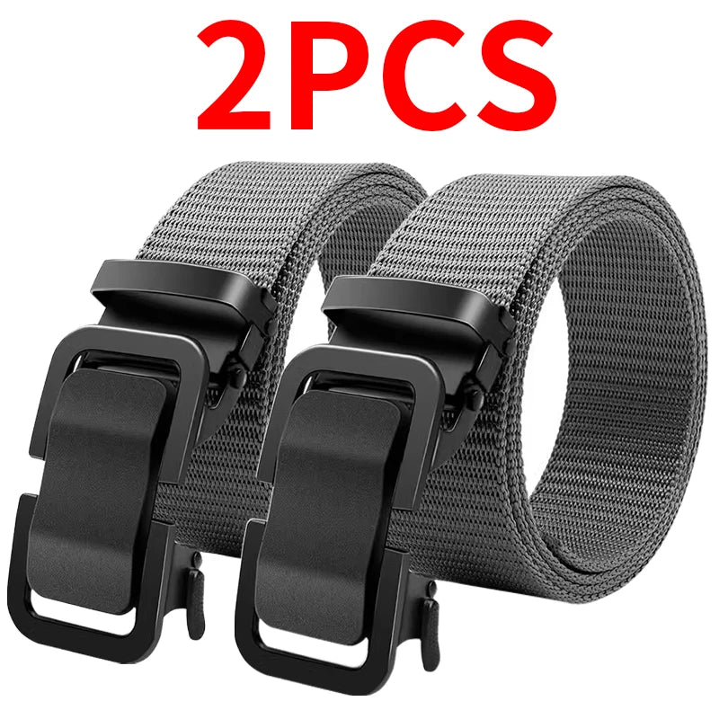 Authentic Military Tactical Belt - High Quality Quick Release Plastic Buckle Navy Army Outdoor Training Breathable Belt
