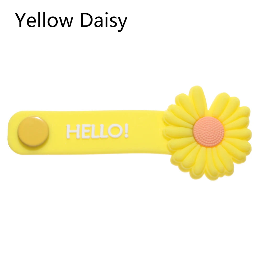 1PC Hot Headset Silicone Multifunction Data Line Storage Winder Cable Protector Cute Cartoon Cord Protector