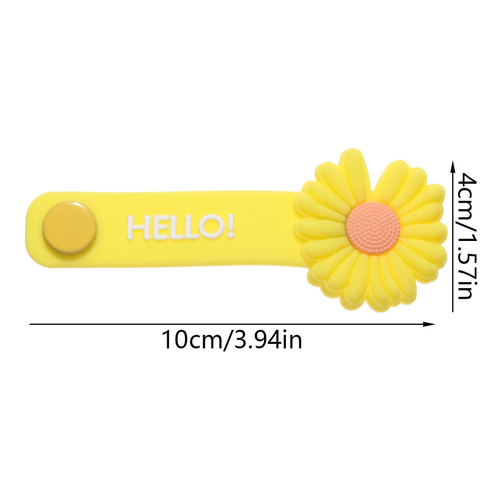 1PC Hot Headset Silicone Multifunction Data Line Storage Winder Cable Protector Cute Cartoon Cord Protector