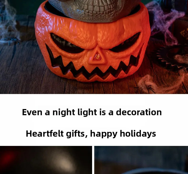 Halloween Electric Ghost Hand Candy Bowl Scary Decor Haunted House Party Prop Prank Costume Accessory