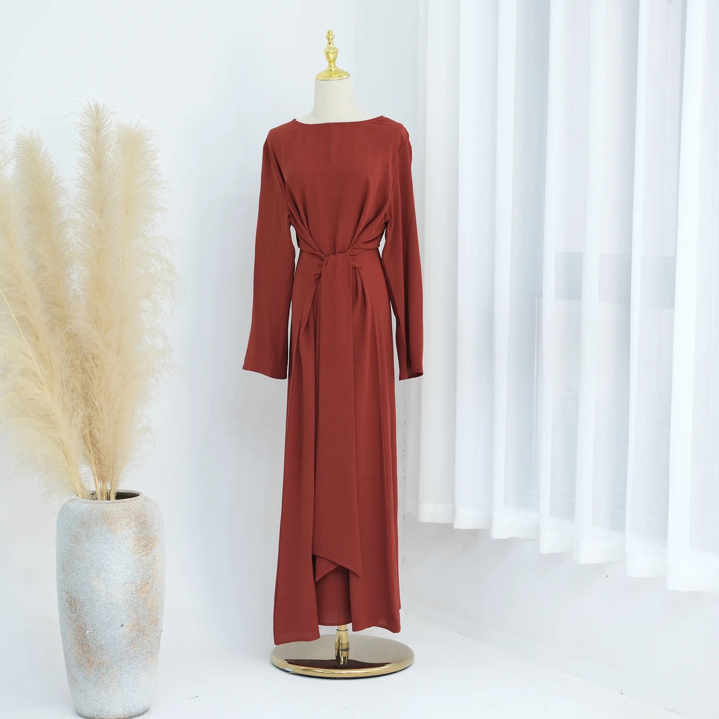 Turkey Arabic Muslim Women Abayas Long Maxi Dress Dubai Saudi Kaftan Islam Party Gown Ramadan Kaftan Modest Caftan Robe Vestidos