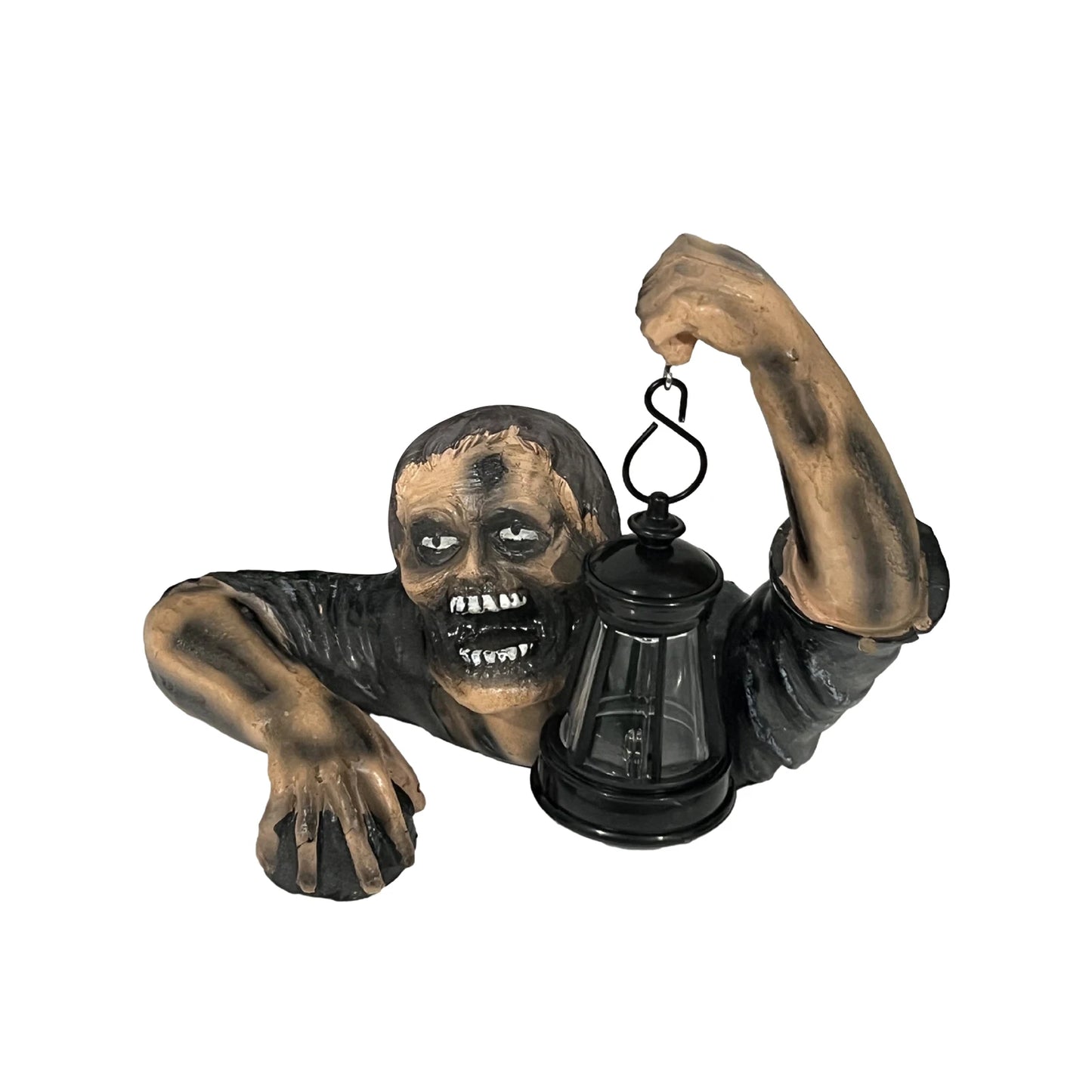 Halloween Zombie Spooky Lantern Decor Scary Garden Statue Outdoor Holiday Party Craft Decor Supplies Haunted House Horror Props