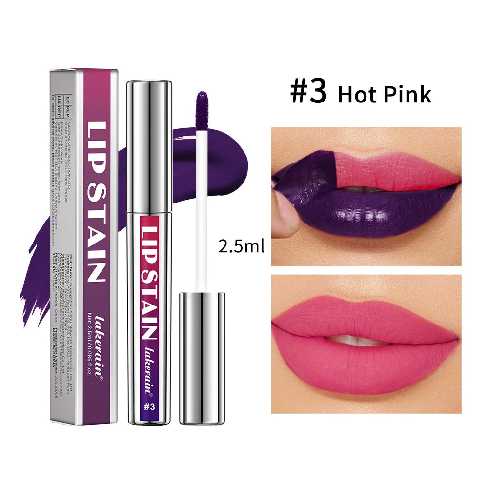 Long Lasting Lip Inks Korean Matte Lip Tint Peel Off Matte Tick for Lips Stick Liquid Lipstick Waterproof Makeup