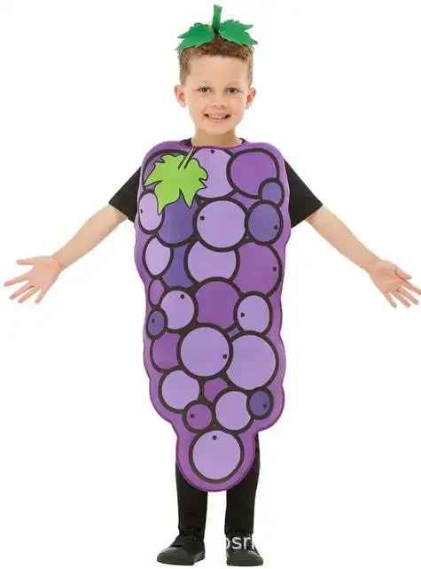 Halloween Kids Girls Boys Children Fruit Vegetable Costume Watermelon Strawberry Banana Tomato Outfit Cute Cosplay Party