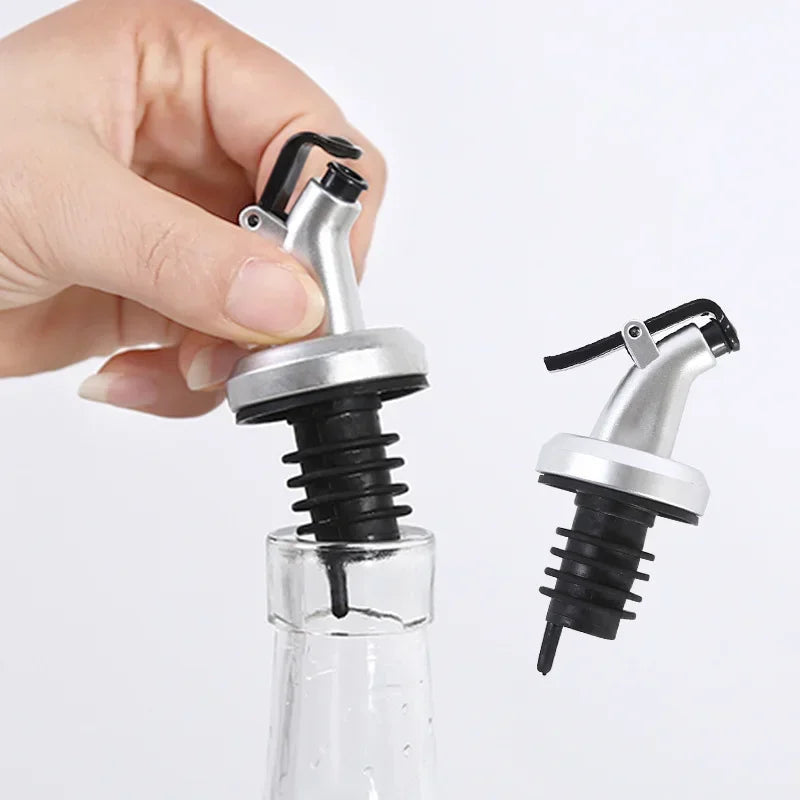 1/5 PCS Bottle Stopper Leak Proof Wine Stopper Bottle Cap Wine Pourer Spout Stopper Dispenser Olive Oil Sprayer Kitchen Tools