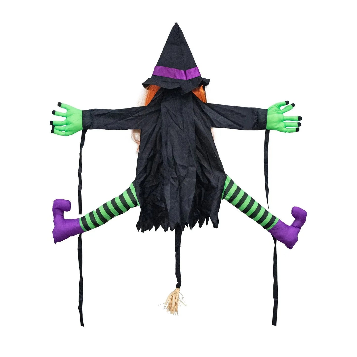Halloween Horror Tree-Climbing Witch Female Witch Embrace Tree Decoration Ghost Festival Prop Scary Popular Item